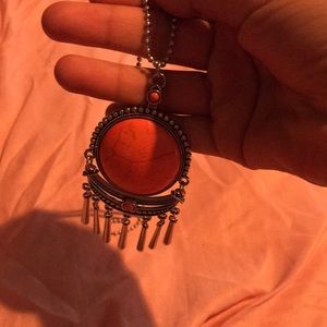 Orange necklace